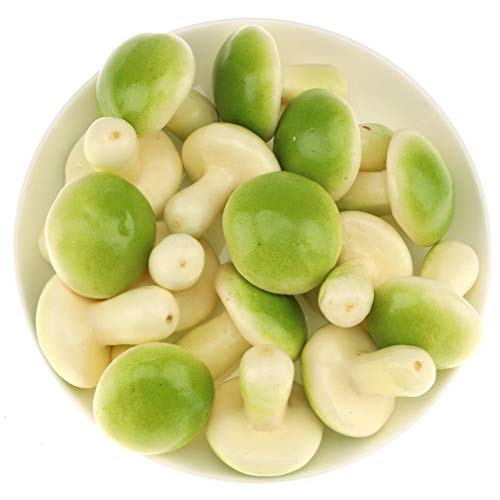 Gresorth 30Pcs Mini Artificial Mushroom Decoration Fake Vegetable Home Kitchen Party Food #TOP2