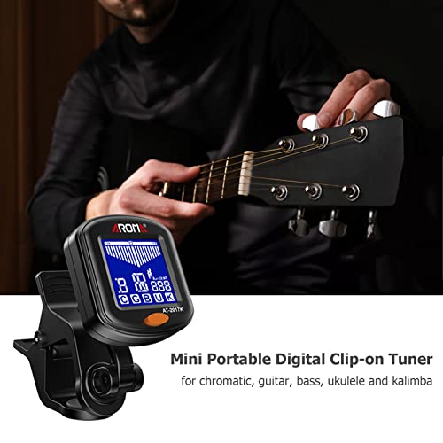 Daoco Mini accordeur numérique portable à clipser avec écran LCD multifonction et clip rotatif pour guitare chromatique… - Les Beatles, Paul McCartney, John Lennon, RIngo Starr, George Harrison Daoco Mini accordeur numérique portable à clipser avec écran LCD multifonction et clip rotatif pour guitare chromatique… – Image 6