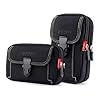 JSTHHTT 2 Pcs Universal Holster Mobile Phone Belt Pouch Security Pack Carry Accessory Kit Waist Bag Case, Mobile Pouch Phone Holster, Belt Phone Holder for Men, Mobile Phone Belt Holder
