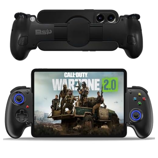 arVin Controller di gioco per iPhone/Android/IOS/Tablet/PC/PS4/XBOX Supporto Streaming/Cloud Gaming Controller con effetto Hall Joystick & Trigger/Turbo/Macro programmabile, Play Call of Duty, Genshin