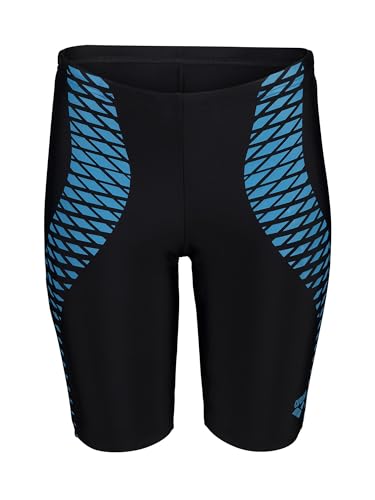 Swim Jammer Arena Feel maillot de bain de sport genou noir turquoise pour garçon
