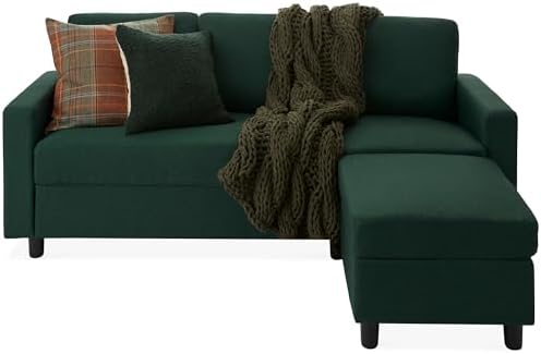 Best Choice Products Upholstered Sectional Sofa for Home, Apartme...