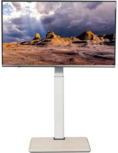 Amazon.co.jp: テレビスタンド 震度7クリア 首振り＆高さ調節 配線隠し