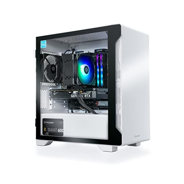 Thermaltake-LCGS-Glacier-i3510-CPU-Gaming-Desktop-Intel-Core-i5-10400F-ToughRam-Z-ONE-3600Mhz-16GB-RGB-Memory-NVIDIA-GeForce-RTX-3050-1TB-M2-NVMe-Win-10-Home-S1GL-B560-350-LCSWhite Thermaltake-LCGS-Glacier-i3510-CPU-Gaming-Desktop-Intel-Core-i5-10400F-ToughRam-Z-ONE-3600Mhz-16GB-RGB-Memory-NVIDIA-GeForce-RTX-3050-1TB-M2-NVMe-Win-10-Home-S1GL-B560-350-LCSWhite