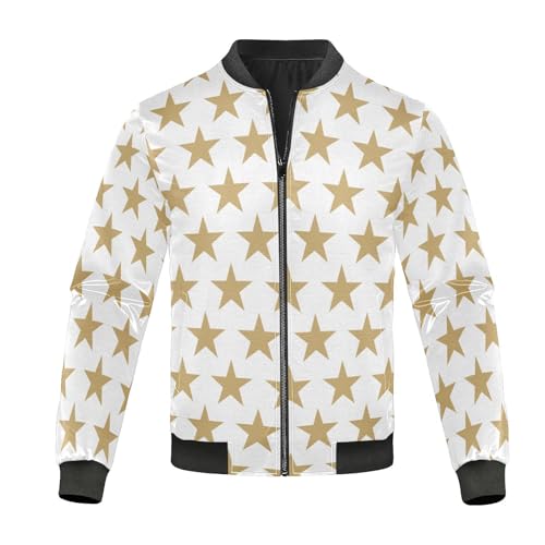 KLL Jaqueta aviador leve Gold Star masculina jaqueta corta-vento leve à prova d'água softshell pequ