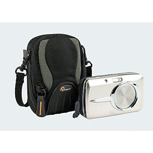Estojo para Câmera Digital Compacta e Acessórios com Capa de Chuva Apex 10 AW, Lowepro, Estojos e Bo