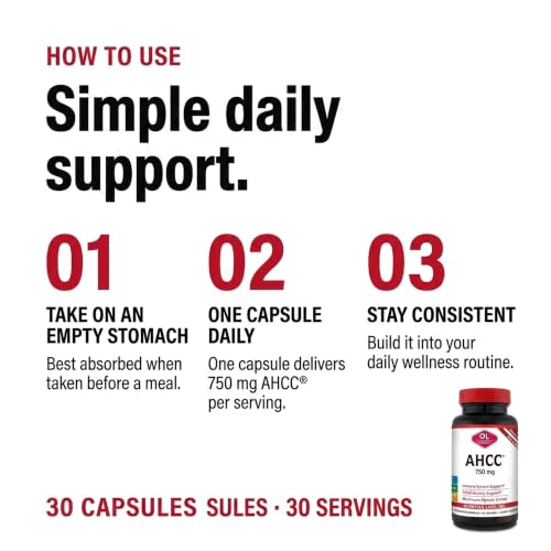 Olympian Labs Premium AHCC Supplement