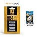 HeadBlade Men's HB4 Refill Shaving Razor Blades. Stainless Steel Blades for No Tugging or Pulling, Shave Less, Works for Face, Body, and Scalp (Pack of 1)