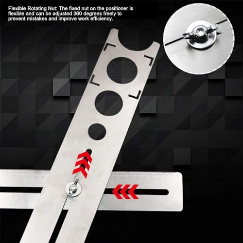 YUMILI Tile Angle Measuring Ruler - Image 4