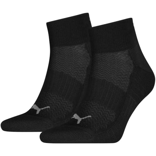 PUMA Lot de 2 paires de chaussettes courtes de running Unisexe Accessoires 35 - vue 5