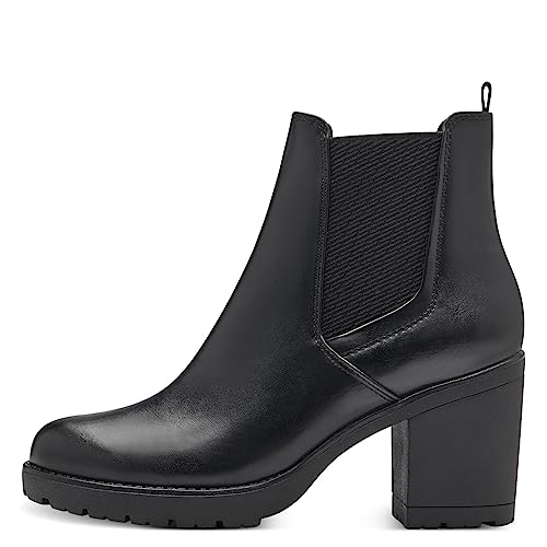 Marco Tozzi Stivali Chelsea Da Donna Vegani Senza Chiusure Color Nero (Black) 38 Eu - 5