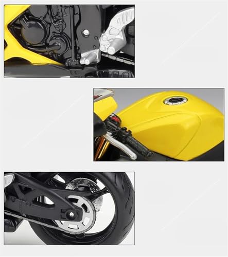 Modelo motocicleta aleación 1:12 para Suzuki GSXR 600 miniatura 4
