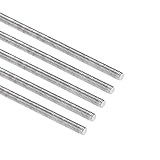 BOXONLY M3 x 150mm Multi-Purpose 304 Stainless Steel Fully Threaded Rod Right Hand Stud, 5 PCS