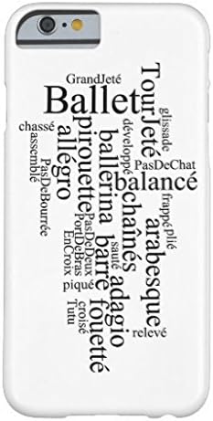 Phone covers for Iphone 5S/SE Case, Ballet Word Cloud Phone Case There Phone Case for Iphone 5S/SE Case