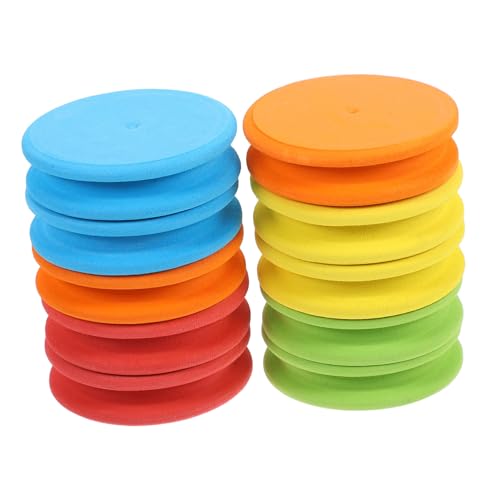 balacoo 10pcs Foam Fishing Line Spools Durable Fishing Line Winding Board with Colorful Storage for Easy Organization