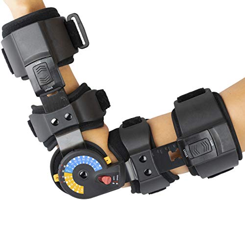 image for Elbow ROM Brace- Hinged Elbow Brace for Post Op Elbow Fracture Rehabil