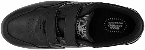 Propét Mens LifeWalker Strap Walking Walking Sneakers Shoes - Black - Size 12 3E | Image 5