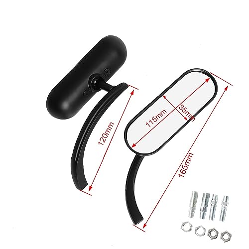 Espejo retrovisor Honda Shadow para rutas largas y escapadas 6