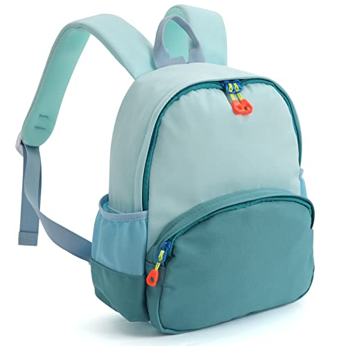 Image of Zicac Children's Cute Canvas Backpacks Toddler Backpack (Blue)