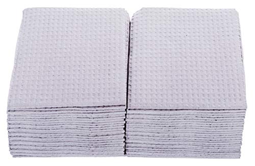 3-Ply Waterproof Dental/Tattoo Bibs Gray 50/PK (Poly Towels)