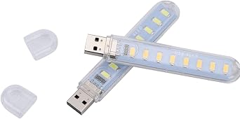 Taşınabilir Mini USB Led Lamba 3-8-24 LED 5730 SMD Kamp Stick Led (Beyaz, 3 LED)