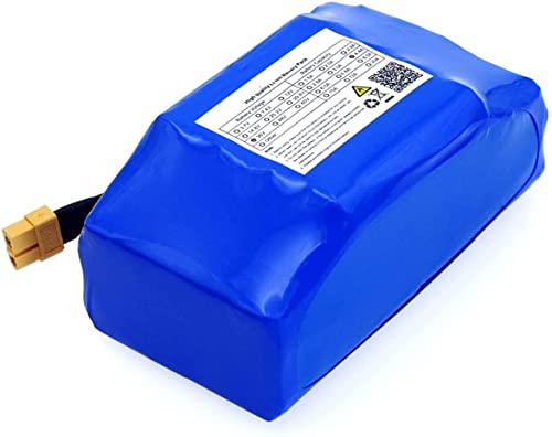 HJGHY Lithium Batterie 36 Volt 4400mAh Batterie für Elektroroller Ersatzstrom mit XT60 Stecker zum Ausgleichen von Elektroroller Universal Backup Batterie Cover