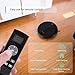 Deenkee Robot Vacuum Cleaner, Automatic Vacuum Cleaner Robot with Mop for Pet Hair, Carpet and Hardwood Floor (Black) (Large)