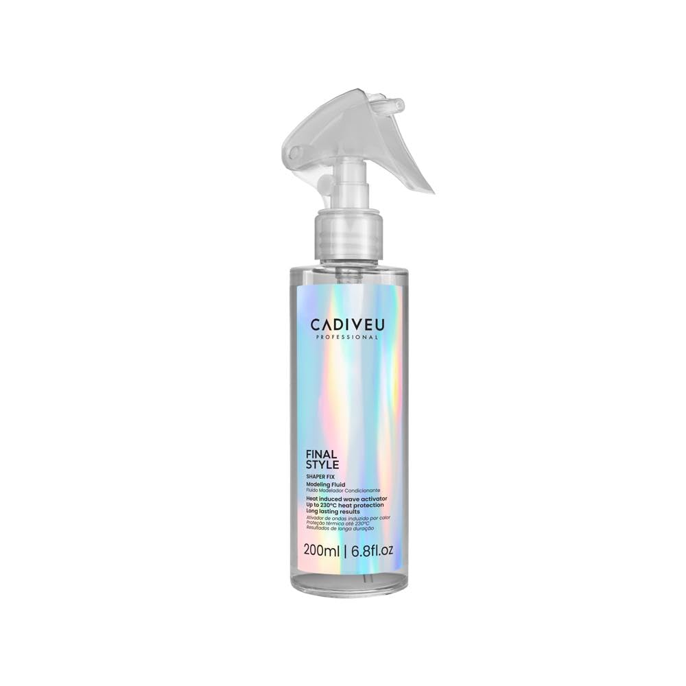 Cadiveu Final Style Shaper Fix Modeling Fluid 200 ml - Płyn modelujący do stylizacji wszystkich włosów