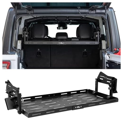 How to use a trunk luggage rack Heavy Duty Rear Cargo Rack for Jeep JL