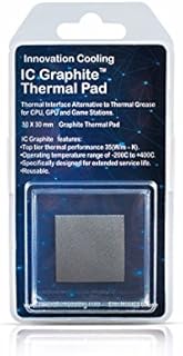 IC Graphite ThermaInnovation Cooling Graphite Thermal Pad - Alternative To Thermal Paste/Grease (30 X 30mm)