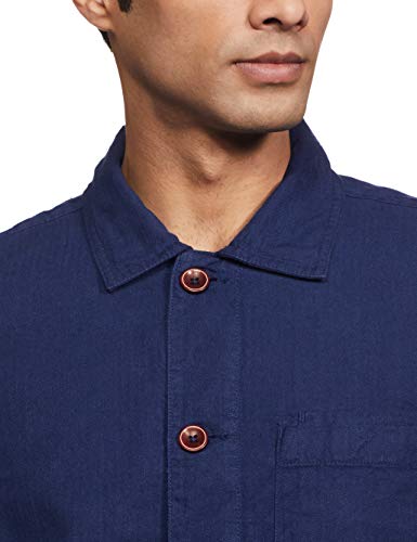 Image of Max Men's Solid Slim Fit Casual Shirt