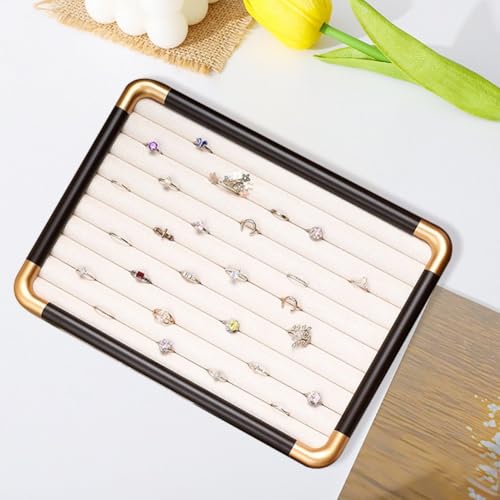 Boîte de rangement de colliers en bois véritable, le cadeau idéal pour elle - 3
