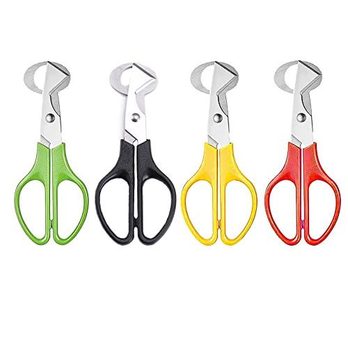 4 Piezas Tijeras Para Huevos De Codorniz, Tijeras Para Huevos De Codorniz De Acero Inoxidable, Separador De Huevos Abridor De Huevos Para El Hogar, La Cocina, El Restaurante