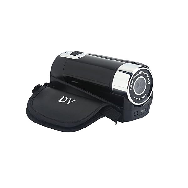 HD Digital Video Camera Camcorder,Tragbarer Vlogging Kamera Recorder 1080P 16MP 2,7 Zoll 270 Grad Drehung LCD Bildschirm… – Bild 5