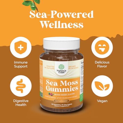 Natures Craft Irish Sea Moss Gummies