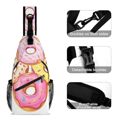 Bolso cruzado unisex para viaje y senderismo miniatura 3