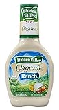 Hidden Valley Bottled Organic Ranch, 16-Ounces Plastic Bottles (Pack of 6)