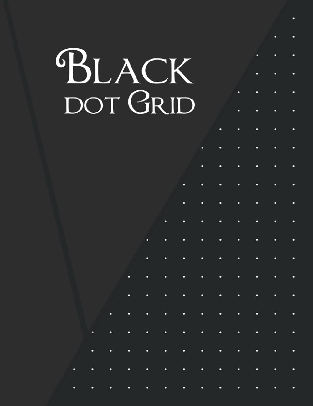 Black journal dot grid pour organiser votre quotidien et bullet journal