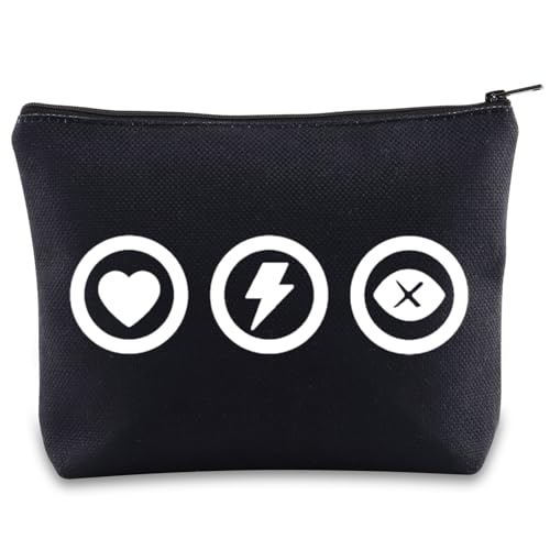 RDR2 Makeup Bag Arthur Fans Gifts Cores Stamina & Dead Eye Gifts RDR2 Merchandise RDR2 Arthur Zipper Bag (HeartBlack UK)