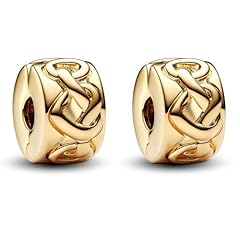 Knotted Hearts Clip Charm 2-piece Set