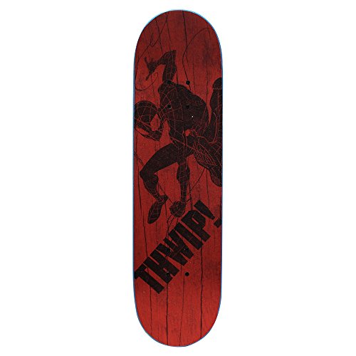 Playwheels Ultimate Spider-Man 28" Complete Kids Trick Skateboard, Red #TOP1