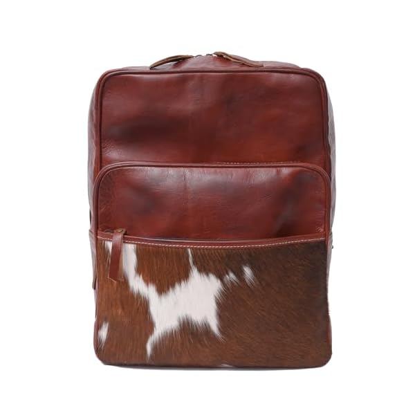 CHAYELL-Premium-Full-Grain-Vintage-Leather-Backpack-for-Women-Men-17-Inch-Leather-Laptop-Backpack-Travel-Backpack-Business-Backpack-Rucksack-Bag-Brown CHAYELL Premium Full Grain Vintage Leather Backpack for Women & Men