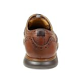Florsheim Męska końcówka skrzydła paliwa Oxford koniak/brązowa podeszwa 2 8,5 M US M (D)
