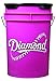 Diamond 6-Gallon Pink Ball Bucket with 18 11YOS 11-inch Yellow Softballs