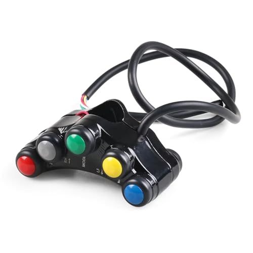 Interrupteurs de guidon 22mm pour réparer clignotants et phares moto