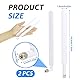 EuAcesry Externe Antenne 4G LTE SMA Male 10dBi, 2Pcs WiFi pc Antenne für LTE Router, Modem, Mobile Gateway, Kamera, Home Phone, Signalverstärker - Weiß