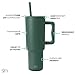 Simple Modern 40 oz Trek Tumbler with Handle and Straw Lid | Cup Holder Friendly Insulated Stainless Steel Travel Mug | Forest