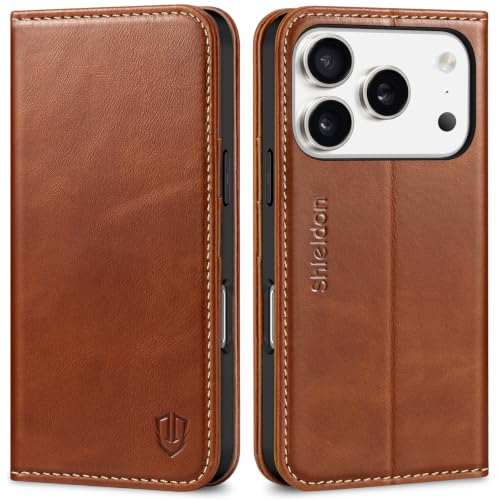 SHIELDON Leather Wallet Case