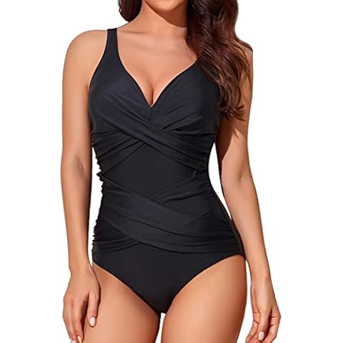 Smismivo Tummy Control One Piece Swimsuit Cover