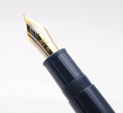 Miniatura 5 de JINHAO X159 Pluma estilográfica (F Nib 0.020 in, azul oscuro con clip dorado)